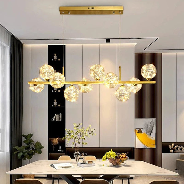 Sphatika Linear Chandelier