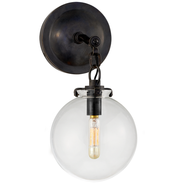 Katie Small Globe Sconce